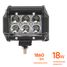 AIRLINE ALED040 Фара светодиодная (балка) двухрядная, 6 LED направленный свет, 18w, (98х78х65) 12/24v - 1