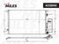 Miles ACCB042 Конденсер opel vectra c 1.6-3.2 02- - 3
