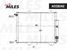 Miles ACCB242 Конденсер suzuki ignis 1.3-1.5 M/T 04- - 3