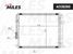 Miles ACCB260 Конденсер hyundai santa FE 2.0d/2.2d A/T 12- - 3