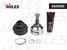Miles GA20382 Шрус peugeot 406 2.0-3.0 96-04 нар. (abs) - 1