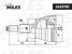 Miles GA20780 Шрус cadillac escalade II 1999-2006 нар. - 3
