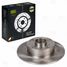 Trialli DF 095109 Диск торм. для а/м Renault Megane II (02-)/Clio III (05-) зад. d=240 (без подш.) | зад | - 1