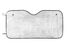 KRAFT KT 835606 Шторка солнцезащитная 130 * 60 см на лобовое стекло - 2