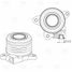 Trialli CT 3007 Муфта выкл. сцеп. для а/м Haval H6 (14-)/ GW Hover H6 (12-) 1.5i (гидравл.) (резьб. соед.) - 3