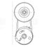 Trialli CM 0506 Ролик привод. ремня для а/м Chevrolet Captiva (11-)/Opel Antara (06-)/Insignia (08-) 2.0T/2.4i (с натяж. мех.) - 4