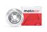 METACO 3050-504 Диск тормозной | перед | - 1