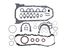Stellox 11-22047-SX К-кт прокладок ДВС без ГБЦ Audi 100 C4 - 1