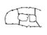 Stellox 11-25783-SX Прокладка крышки передней ДВС BMW - 1
