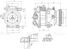 Luzar LCAC 0886 Компрессор кондиционера для а/м Hyundai Sonata (98-) 2.0i [Beta g4gc] - 3