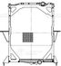 Luzar LRc 1055 Радиатор охл. для а/м Volvo Trucks FH (93-)/fm (98-)/fm (01-)/fm (05-)/fmx (10-) (с рамкой) - 3