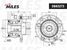 Miles DB83273 Ступица колеса с интегрированным подшипником - 2
