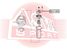 Asva 0211-002 Опора амортизатора - 1