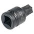 AIRLINE ATAS057 Головка ударная торцевая 1/2 DR внешний torx T60 45мм - 3