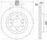 Trialli DF 117407 Диск тормозной для а/м Mitsubishi Pajero IV (06-) перед. d=332 | перед | - 3