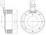 Luzar LMCC 1001 Катушка эл/магн. компрессора кондиц. для а/м Ford Focus II (05-)/Mondeo IV (07-) - 3