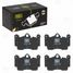 Trialli PF 4122 Колодки тормозные для а/м Audi Q7 (06-)/Porsche Cayenne (02-) диск. зад. 112x73 (с 2 датч.) | зад | - 2