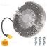 Luzar LMC 1203 Муфта вязкостная для а/м MAN TGA (02-)/tgs/tgx (07-) 10.5d (электронное управление, разъем 6 контактов, без крыльчатки) d 247 мм. - 2