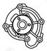 Luzar LWP 1496 Насос водяной для а/м Nissan Micra (02-)/Note (06-) 1.0i/1.2i/1.4i - 4