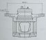 Trialli CF 052105 Суппорт тормозной для а/м Chevrolet Aveo t200 (02-)/t250 (06-)/t255 (08-) перед. лев. d=52мм | перед лев | - 4