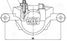 Trialli CF 084716 Суппорт тормозной для а/м Hyundai Accent (05-)/Kia Rio II (05-) перед. прав. d=54мм | перед прав | - 4
