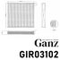 GANZ GIR03102 Фильтр салона VAG a3/golf 12- угольный - 3