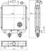 Luzar LRc 0624 Радиатор охл. для трактора мтз-320 с дв. LPW 1503c (алюм.) - 4
