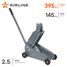AIRLINE AJ-2.3F-380L Домкрат подкатной 2.5т компактный в кейсе (367мм*165мм*165мм) (min - 145 мм, MAX - 395 мм) - 3