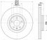 Trialli DF 185112 Диск тормозной для а/м Audi A4 (16-)/a5 (16-)/q5 (18-)/q7 (15-) перед. d=349 (окраш.) | перед | - 1