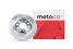 METACO 3060-346 Диск тормозной задний | зад | - 1