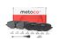 METACO 3000-570 Колодки тормозные дисковые передние | перед | - 1