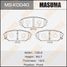 Masuma MSK0040 Колодки дисковые - 1