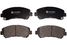 CWORKS C11CR0202 Колодки тормозные передние LOW metallic - 2
