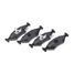 GANZ GIJ09496 Колодки передние KIA Spectra/Shuma/Sephia/CHEVROLET Cobalt abs-/wk+ - 2