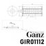 GANZ GIR01112 Фильтр масляный (вставка) - 4