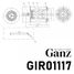 GANZ GIR01117 Фильтр масляный (вставка) - 4