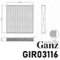 GANZ GIR03116 Фильтр салонный - 3