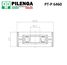 Pilenga PT-P 6460 Ролик натяжителя ремня - 2
