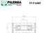 Pilenga PT-P 6489 Ролик натяжителя ремня - 2