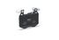 METACO 3000-564 Колодки тормозные передние к-кт - 2