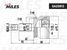 Miles GA20813 Шрус hyundai ix35/tucson/kia sportage 10-16 нар. - 3