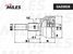 Miles GA20826 Шрус ford focus III 10 - - 3