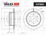 Miles K211683 Диск тормозной mitsubishi pajero sport 08- задний вент.D=315мм. (с антикоррозионным покрытием) - 2