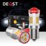 Deqst 241002 Лампы светодиодные S25 p21w amber ba15s 12-24v 5,5w amber 1300lm 2шт - 2