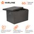 AIRLINE ADCB019 Термоконтейнер с крышкой 60 л, 600*400*400мм, впп, цвет черный - 3