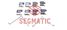 SEGMATIC SG700485 Ремкомплект колодок тормозных mazda 626 06-88->10-02/mazda 6 06-02->08-07/mazda 323 - 1