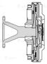 Luzar LMC 2704 Муфта вязкостная для а/м Scania 4-series (95-)/5 (P,G,R,T-series) (03-) (без крыльчатки) - 3