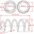 ZIKMAR Z48009R Пружина подвески передней Skoda Octavia, VW Golf Plus, Golf V, VI, L345-D142-t11,75 - 2