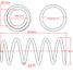 ZIKMAR Z48159R Пружина подвески передней Renault Kangoo, Nissan Kubistar Van (x76), L353-D144-t12,75 - 2