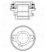 Trialli CT 0711 Муфта выкл. сцеп. для а/м КамАЗ Компас 9 (22-)/jac n75/n80/n90 с двиг. Cummins ISF 3.8 HCV - 1